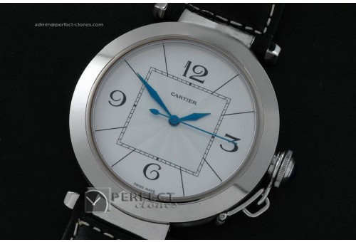 CARPS10021 Pasha 42mm SS White Dial Swiss Eta 2892-2