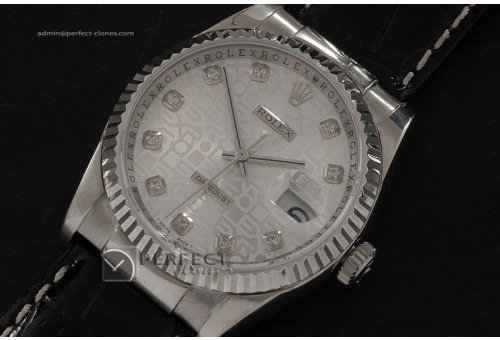 RDJMS10105 LE Jubilee Silver Dial Diamond Markers Eta 2836-2