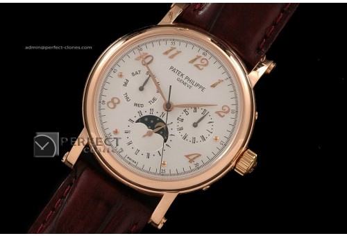 PP10014 Perpetual Calender RG White