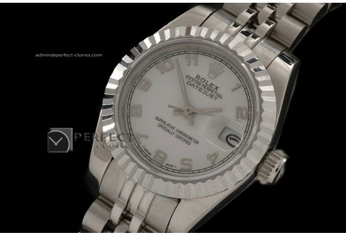 RDJLS10011 SS White Dial Jubilee Num Marker Swiss Eta 2671-2