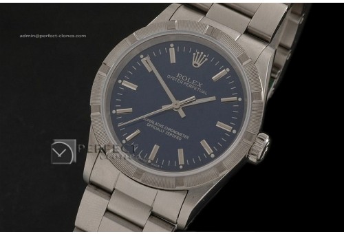 RLOY10001 SS Black Dial Bark Bezel Stick Marker Swiss Eta 2836-2