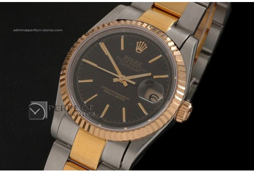 RDJMT10032 TT Black Dial Stick Markers Osyter Eta 2836-2