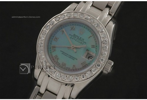 RDJLS10028 SS Masterpiece Light Blue dial Roman Markers Eta2671