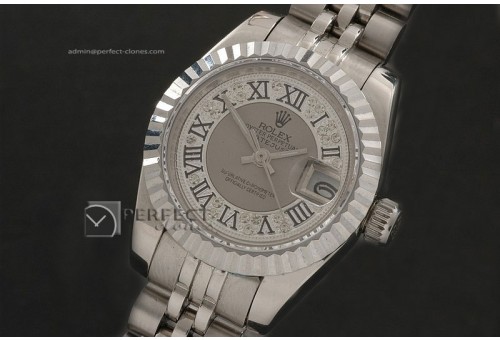 RDJLS10069 SS Diamond/Grey Dial Jubilee Roman Marker Eta 2671-2