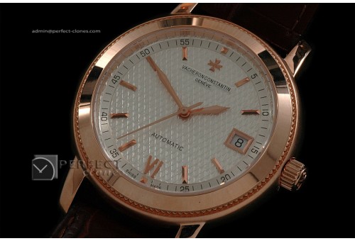 VC10035 Malte Classique WG White in Swiss Eta 2824-2
