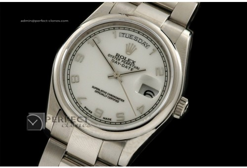 RLDDS10061 SS White Dial Num Marker Oyster Eta 2836-2