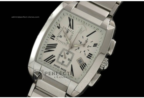 VE10002 2006/7 Character Tonneau Chrono SS White Swiss Quartz