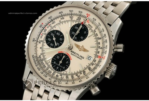 BL10042 Navitimer Serie Speciale White Dial Swiss 775Working C