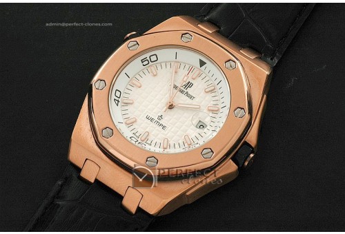 AP10037 Wempe Limited Ed Royal Oak RG White Swiss Eta 2836-2