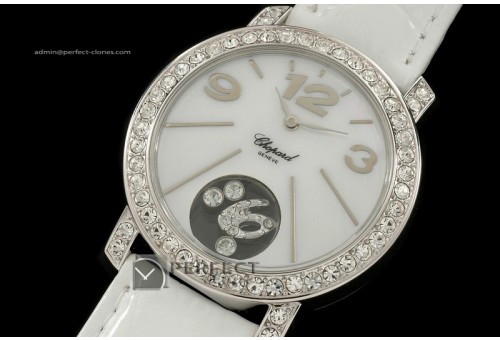 CP10031 Happy Sun V2 Ladies SS Diamonds MOP White Quartz