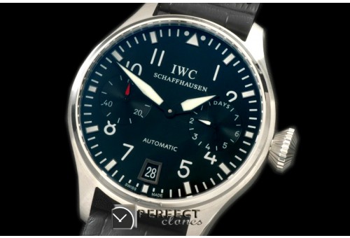 IWBP01022 Big Pilot 7 Days SS/LE Black