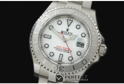RYMEN00054 NF 2015 Yachtmaster Men SS White A-2836