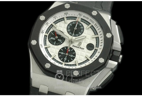 AP26400-101 Royal Oak Offshore 26400 SS/RU White A-7750