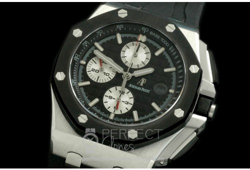 AP26400-102 Royal Oak Offshore 26400 SS/RU Black A-7750