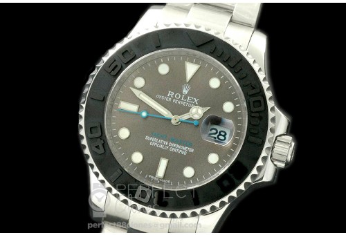 RYMEN00082 Yachtmaster Men CER/SS Rhodium A-2836