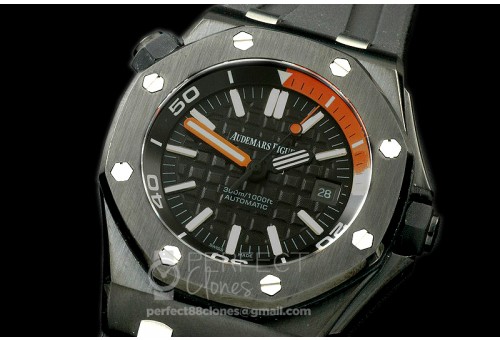 APD-L-111 Royal Oak Diver CER/RU Black A-2813/3120
