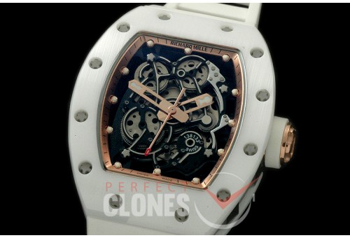 RM055-030 RM-055 Bubba Watson Tourbillon TPZ/RU Custom Skeleton