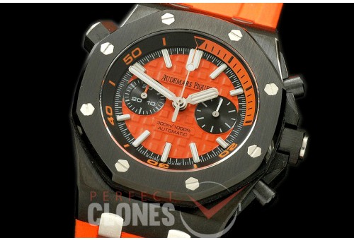 APDC-065 Royal Oak Diver Chrono PVD/RU Orange Asia 7750