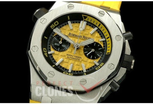 APDC-054 Royal Oak Diver Chrono SS/RU Yellow Asia 7750