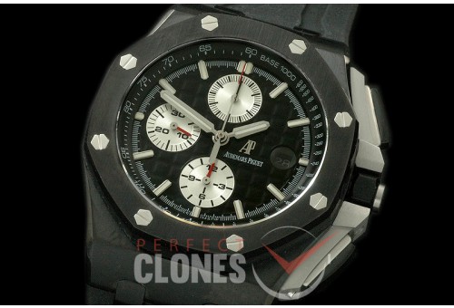 AP26400-121 Royal Oak Offshore 26400 PVD/RU Black A-7750