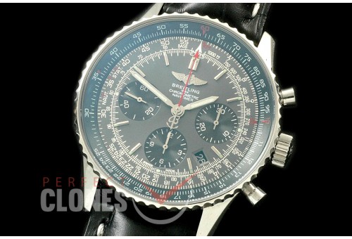 BLN01-098L Navitimer 01 SS/LE Grey Stk Asian 7750 28800