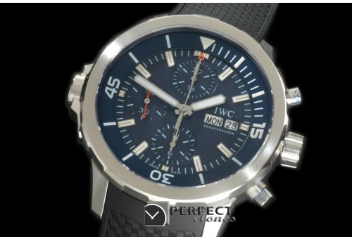 IWAQT20023 2014 Aquatimer Cousteau Diver SS/RU Grey A-7750