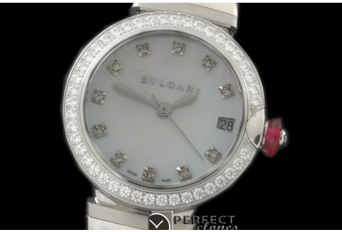 BVL00126D Lvcea SS/SS White Diam Swiss Quartz