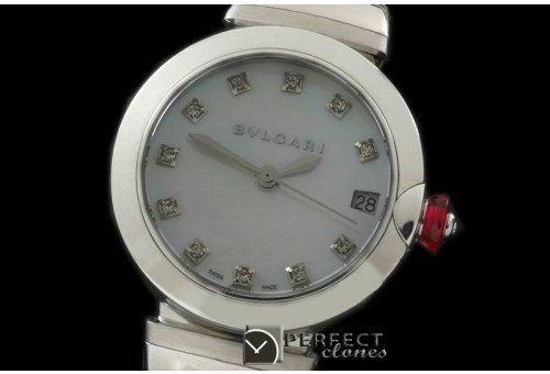 BVL00126 Lvcea SS/SS White Diam Swiss Quartz