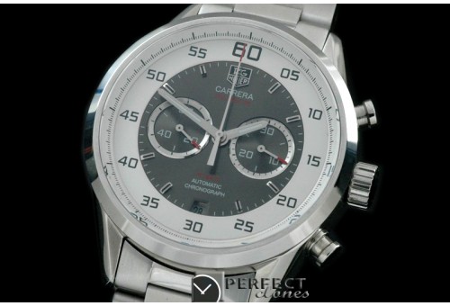TG36F-101 Calibre 36 Flyback SS/SS White/Grey A-7750