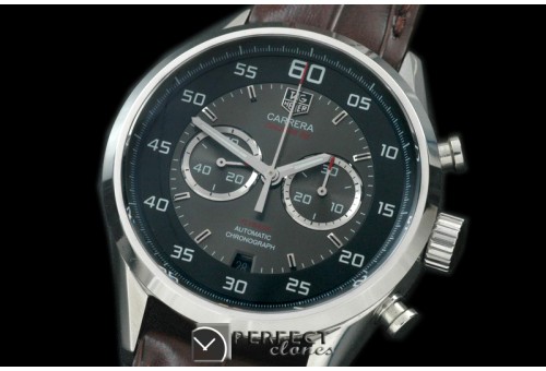 TG36F-102L Calibre 36 Flyback SS/LE Black/Grey A-7750
