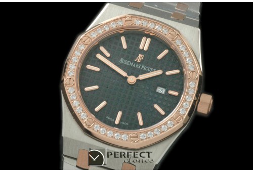 APLD01013D Royal Oak Ladies SS/RG Blue S-Qtz