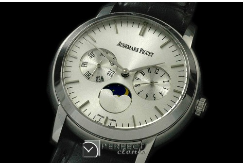 0 APJA00021 Jules Audemars MP Calender SS/LE Silver M-9100
