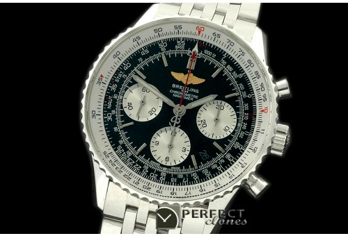 BLN01-103 Navitimer 01 SS/SS Black Stk Asian 7750 28800