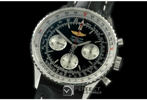 BLN01-103L Navitimer 01 SS/LE Black Stk Asian 7750 28800