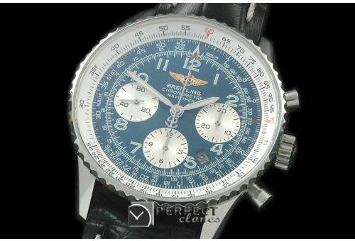 BLN01-108L Navitimer 01 SS/LE Blue Num Asian 7750 28800