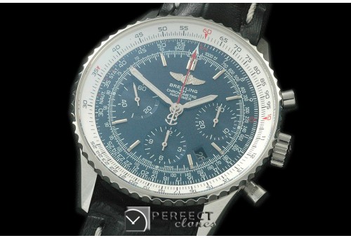BLN01-105L Navitimer 01 SS/LE Blue Stk Asian 7750 28800