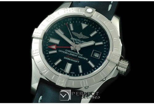 BLSW00052L Seawolf II GMT 2015 SS/LE Black Stick A-2836