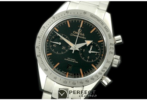 OMSP00076S Speedmaster Moon Watch SS/SS Black Stick A-7750