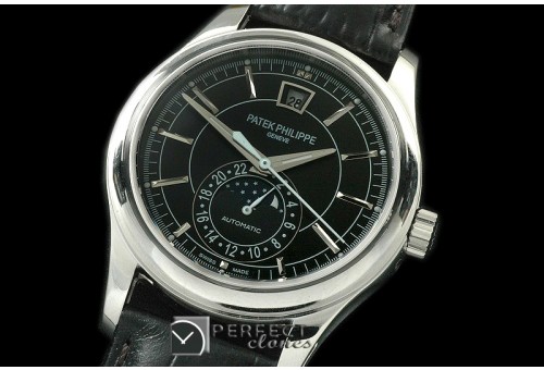 PP5205-102 Classic Complications SS/LE Black M-9100