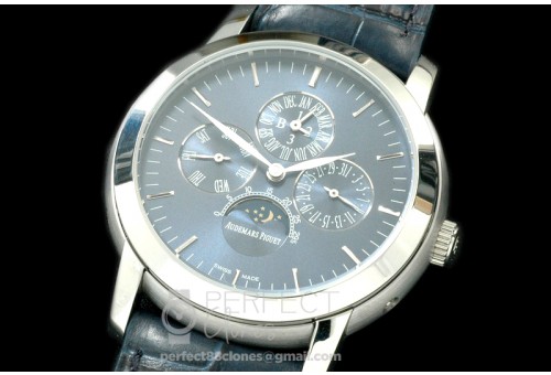 AP26390-104 Royal Oak 26390 Perpetual Calender SS/LE Blue A-2813