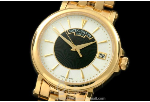 PP00607A 5153 Calatrava YG/YG Wht/Blk M-9015