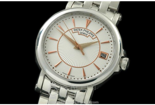 PP00603A 5153 Calatrava SS/SS Wht M-9015