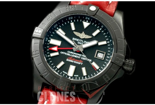 BLSW00062L Seawolf II GMT 2015 PVD/LE Black Stick A-2836