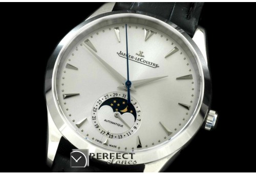 JLMC-081 Master Calender Auto SS/LE White J-9015