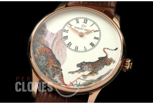 JZ-ART-104 Petite Heure Minute Les Ateliers RG/LE Tiger ST 8003