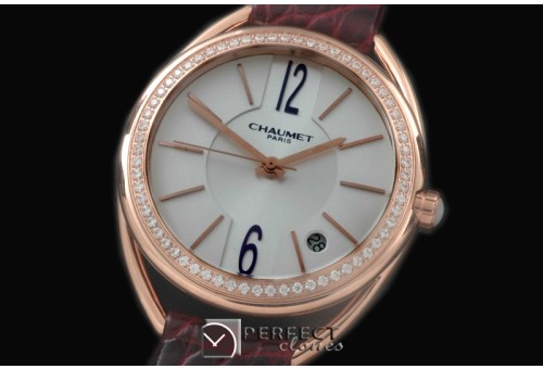 CT10037D Liens Ladies RG/LE White Swiss Eta Qtz c/w boxset