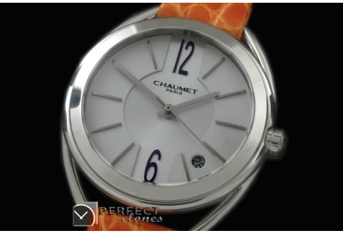 CT10031D Liens Ladies SS/LE White Swiss Eta Qtz c/w boxset