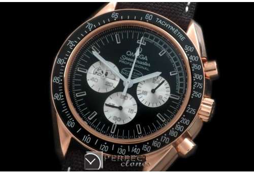 OMSP00172 Speedmaster Snoppy RG/LE Black OS2Quartz