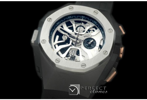 APCL-111 Royal Oak Concept Laptimer PVD/RU White Jap OS20