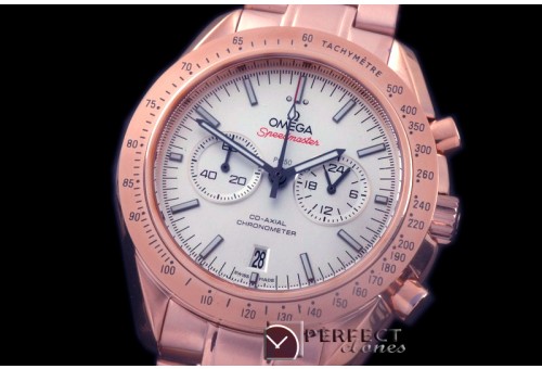 OMSP00216S Speedmaster RG/RG White OS2Quartz